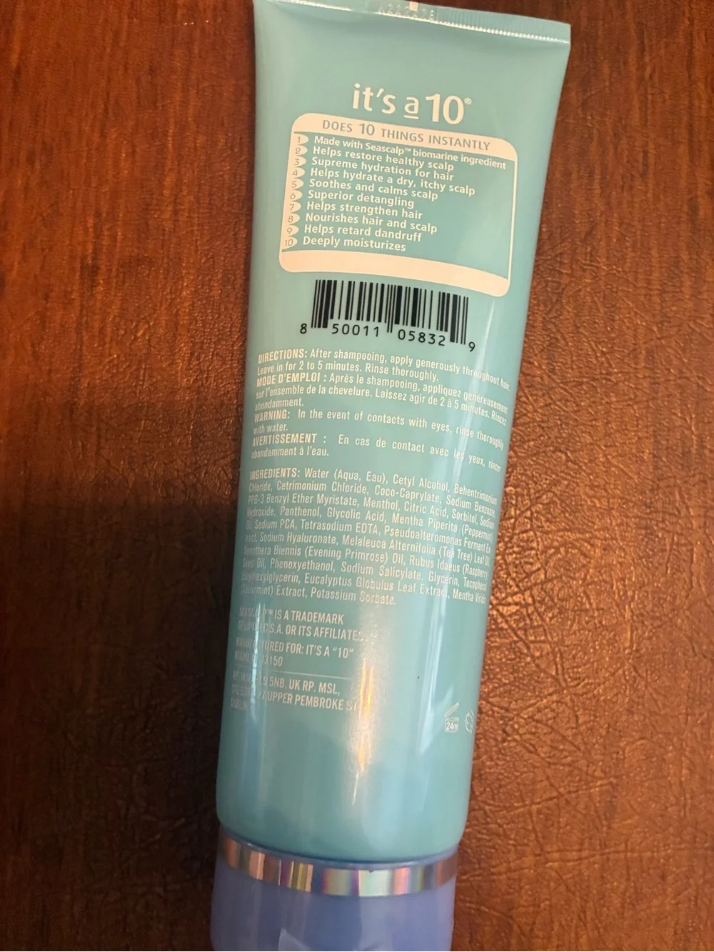 NEW It’s a 10 Scalp Restore Miracle Tingling Conditioner - Aqua